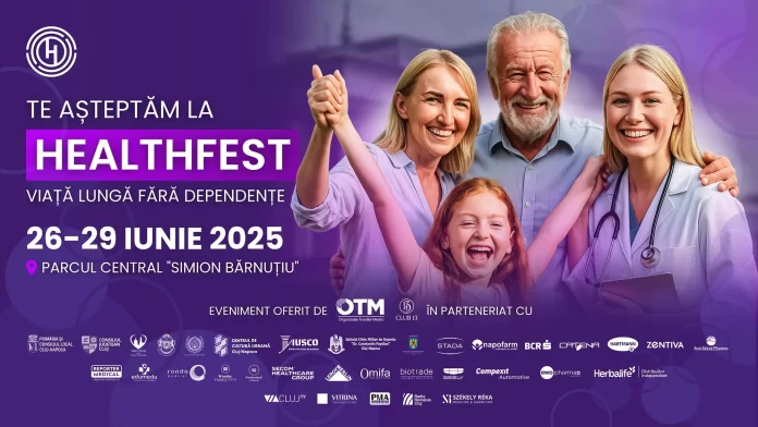 HealthFEST 2025 – Cel mai mare festival dedicat sănătății și longevității revine între 26 și 29 iunie în Cluj-Napoca